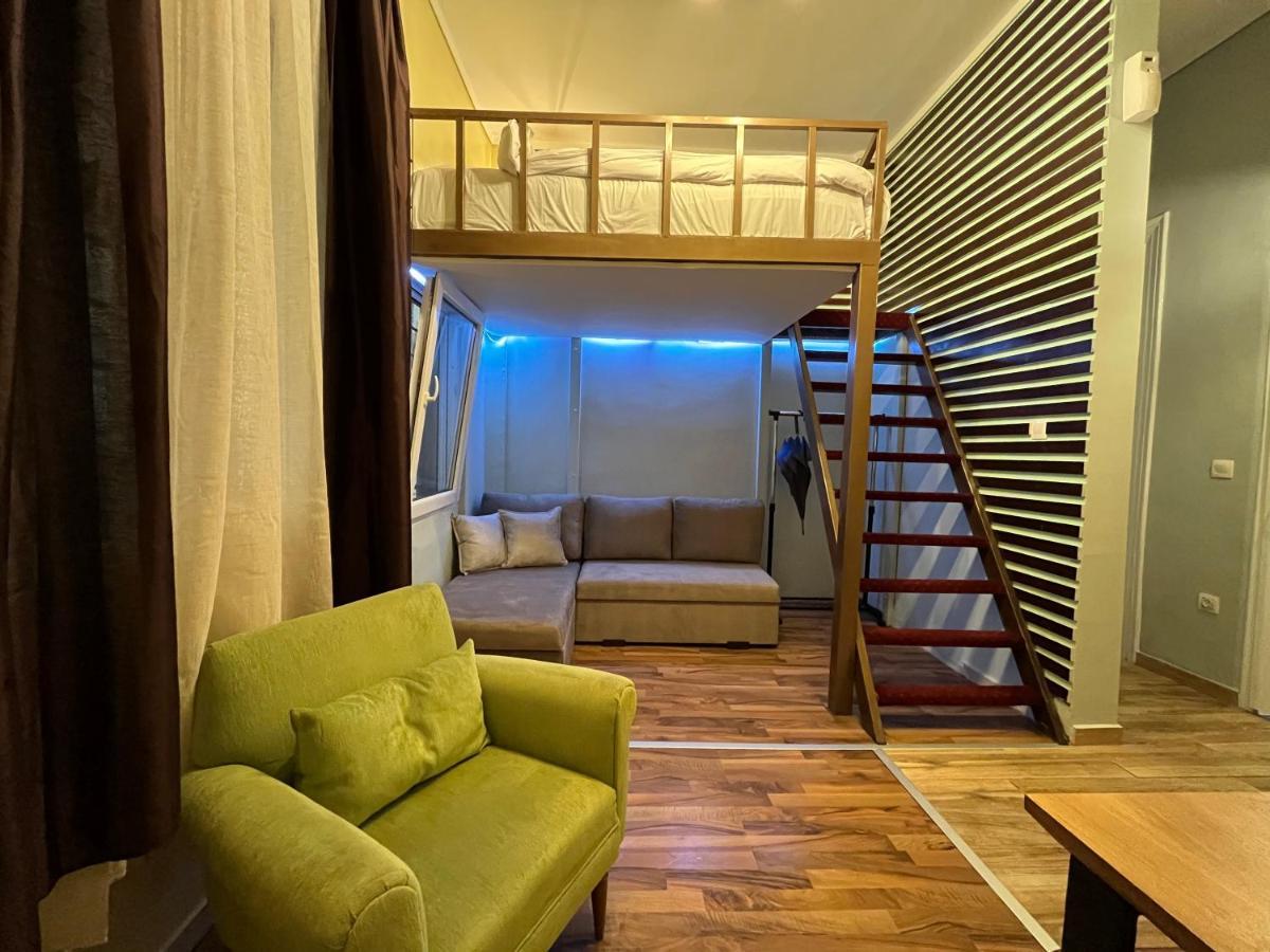 Skg Loft Lägenhet Thessaloníki Exteriör bild